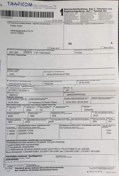 Audi A6 Allroad Naantali - photo 6