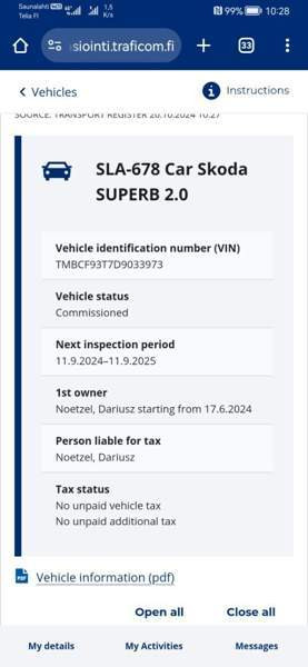 Skoda Superb Раума - изображение 1