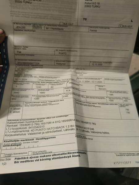 Fiat Punto Raisio - valokuva 8