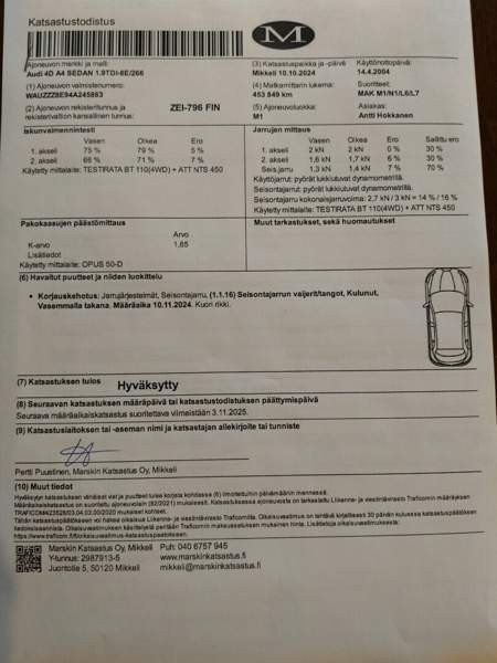 Audi A4 Kangasniemi - valokuva 8