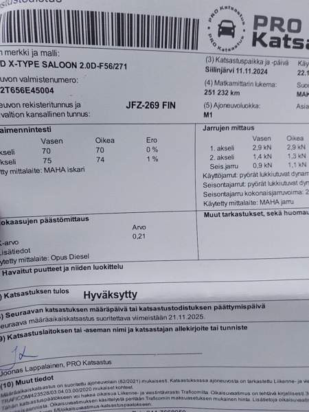 Jaguar X-type Siilinjaervi – foto 6