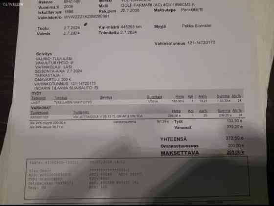 Volkswagen Golf Оулу