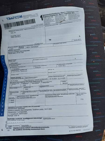 Volkswagen Kupla Kärkölä – foto 1