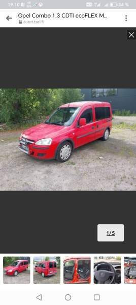 Opel Combo Ruovesi - valokuva 5