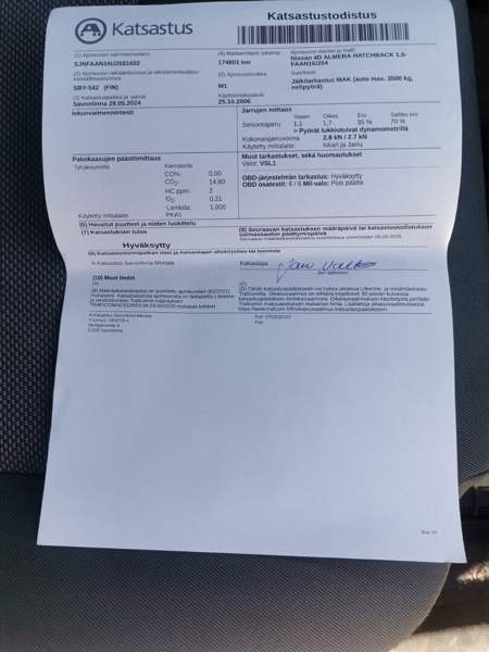 Nissan Almera Parikkala - valokuva 5