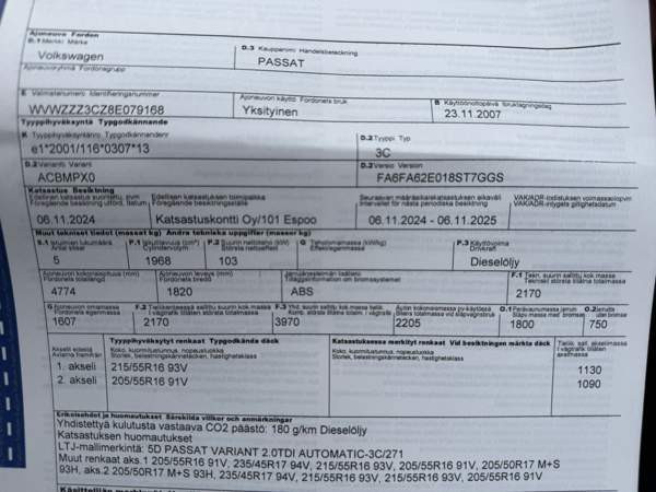 Volkswagen Passat Espoo - photo 8