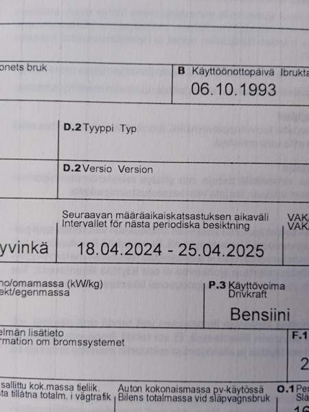 Volvo 960 Хювинкяя - изображение 7