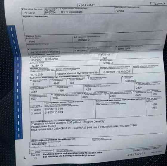 Ford Mondeo Helsinki