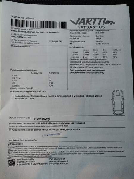 Mazda 6 Hyvinkää - valokuva 3