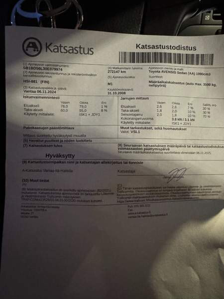 Toyota Avensis Vantaa - photo 8