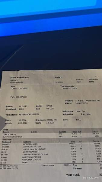 Saab 9-5 Keuruu - valokuva 6