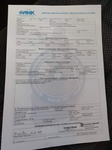 Ford Escort Harjavalta – foto 6