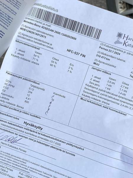 Mercedes-Benz 260 Eurajoki - изображение 2