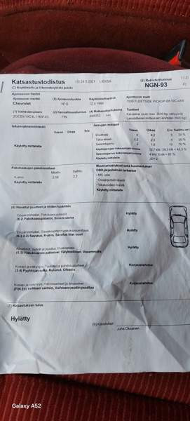 Chevrolet Fleetside Lieksa – foto 8