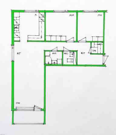 3h + k + lasp + kph + erill. wc + vh  Pieksämäki