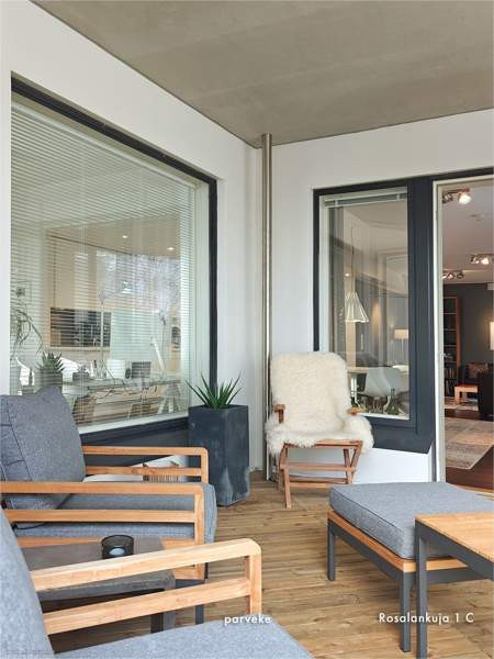 3h, avok, s, kph, khh, vh, lasitettu parveke  Helsinki - изображение 7