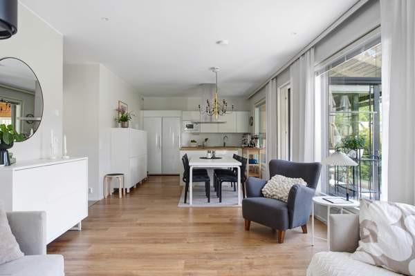 4h+avok+kph+s+wc+varasto+osittain lasitettu terass  Espoo – foto 4