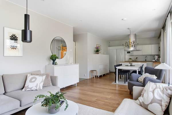 4h+avok+kph+s+wc+varasto+osittain lasitettu terass  Espoo – foto 5