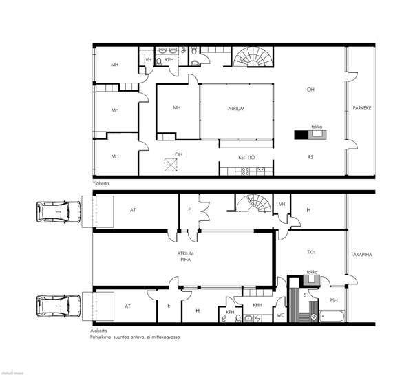 2 oh, 5-6 mh, keittiö, rt, 2kph, 3 wc, sauna, khh  Helsinki - изображение 8