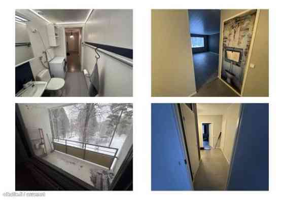 3h + keittiö, vaatehuone ja parveke.  Jyvaeskylae