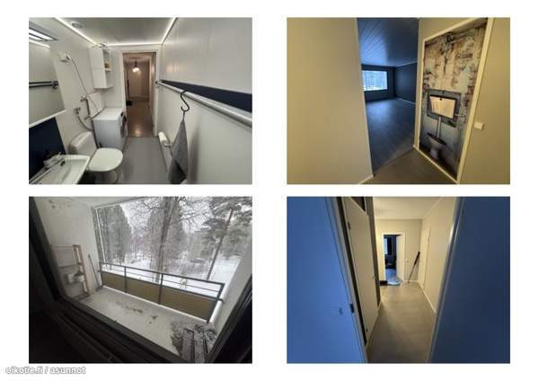 3h + keittiö, vaatehuone ja parveke.  Jyväskylä - valokuva 4