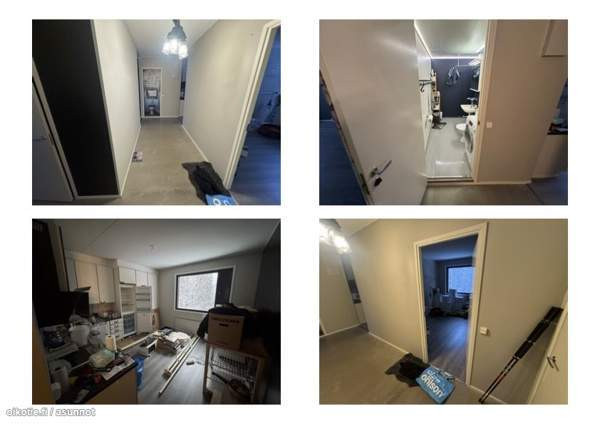 3h + keittiö, vaatehuone ja parveke.  Jyväskylä - valokuva 2