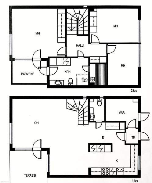 4h + k + kph + s + wc + lämmin varasto  Espoo – foto 5