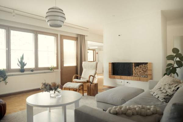 4h, k, ruokailutila, wc, kph/s, khh, vh (yj. 4h+k+  Helsinki - valokuva 2