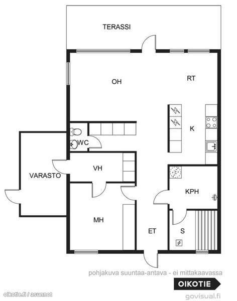 2h + k+s + iso varasto  Kaarina - valokuva 5