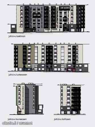 1h + avok + kylpyhuone + ranskalainen parveke  Vantaa