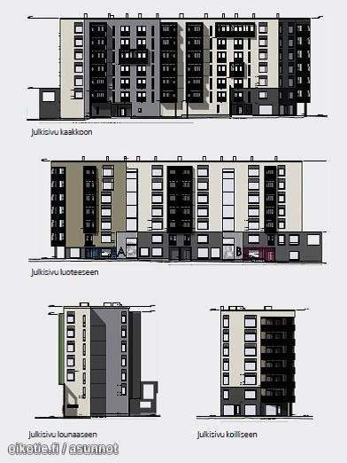 1h + avok + kylpyhuone + ranskalainen parveke  Vantaa - valokuva 5