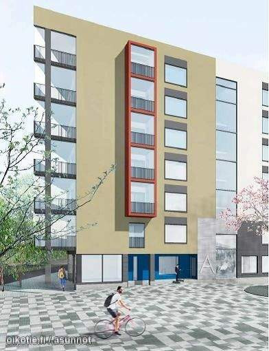 1h + avok + kylpyhuone + ranskalainen parveke  Vantaa - valokuva 2