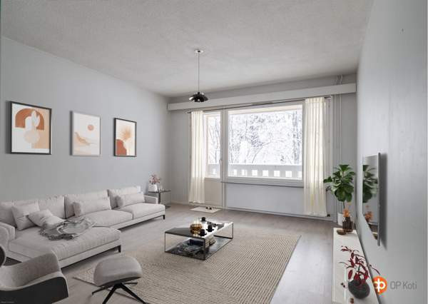 2h, k, kh, vh, parveke  Jyväskylä - valokuva 2