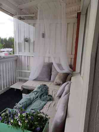 3h+k+lasitettu parveke+autotalli  Luga