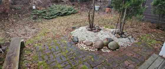 1h+alkovi+kk+kylpyhuone+oma piha  Эспоо