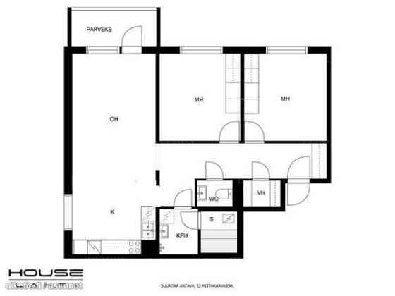 3h + k+vh+wc+kph+sauna+lasit.parveke  Glebychevo