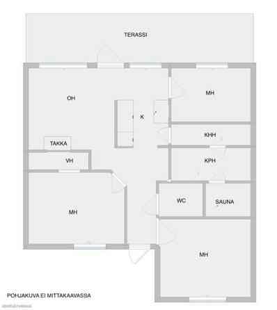 4h, k, khh, ph, s, vh, 2 x wc, varasto, + ak  Jaervenpaeae