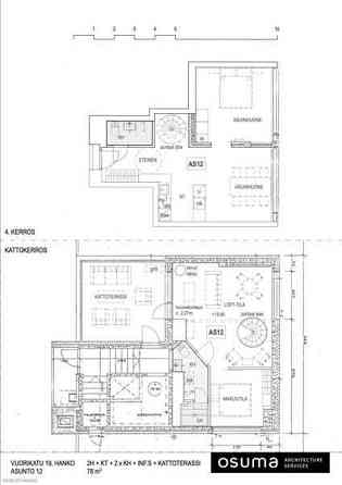3h + k + 2kph + s + kamina + kattoterassi  Джанкой