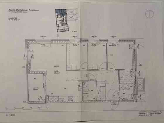 4h + k + vh + kph + wc + lasitettu parveke  Helsinki