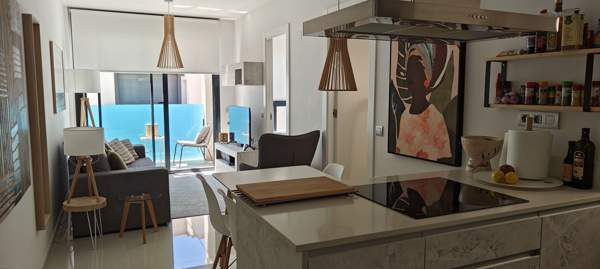 2mh + oh +avokeittö + wc/suihku + kattoterassi + p  Торревьеха - изображение 2