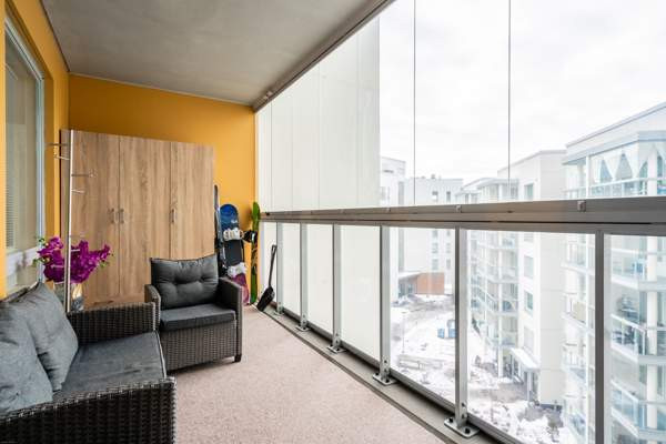 3h+kt+kph+lasitettu parveke  Helsinki - изображение 5