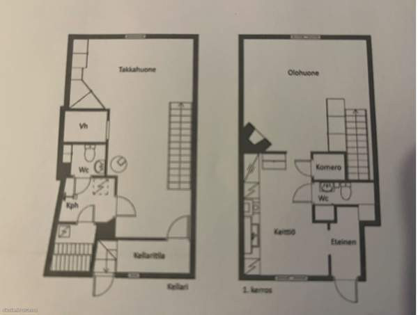 2h + k+kph/wc+s+wc+vh+varasto  Turtkul – foto 2