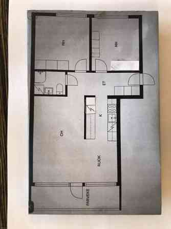 3h+k, parveke  Helsinki