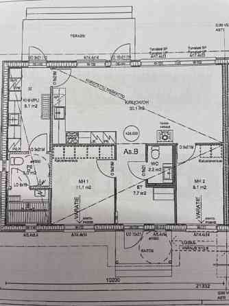 3h + avok + khh + s + 2 wc + var  Вантаа