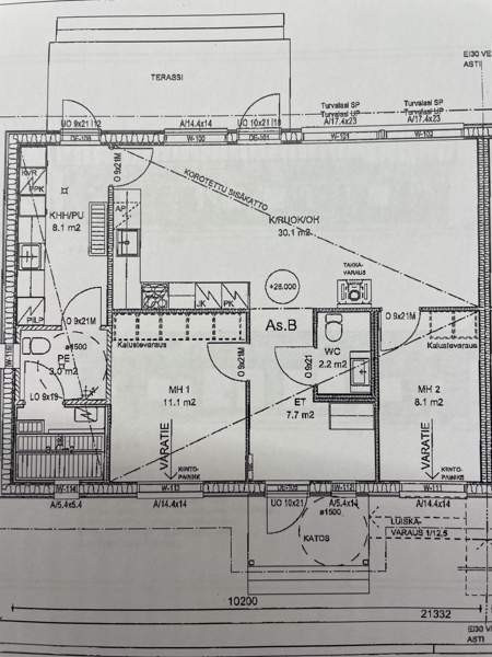 3h + avok + khh + s + 2 wc + var  Vantaa - valokuva 5