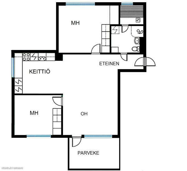 3h, k + s + p  Helsinki – foto 4