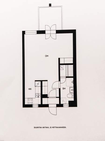 1h + kk + s  Helsinki - valokuva 2