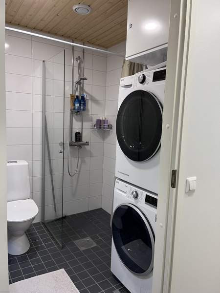 1h avokeittiöllä, alkovi ja pesuhuone  Тампере - изображение 6