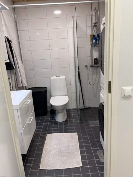 1h avokeittiöllä, alkovi ja pesuhuone  Тампере - изображение 7