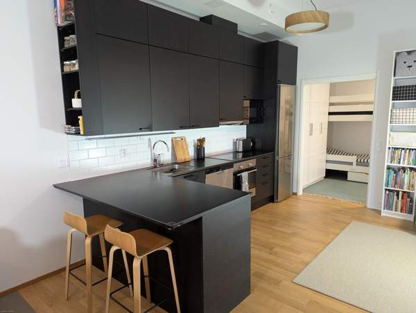 3 h + avok + kph + wc + vh + lasitettu parveke  Helsinki - photo 3